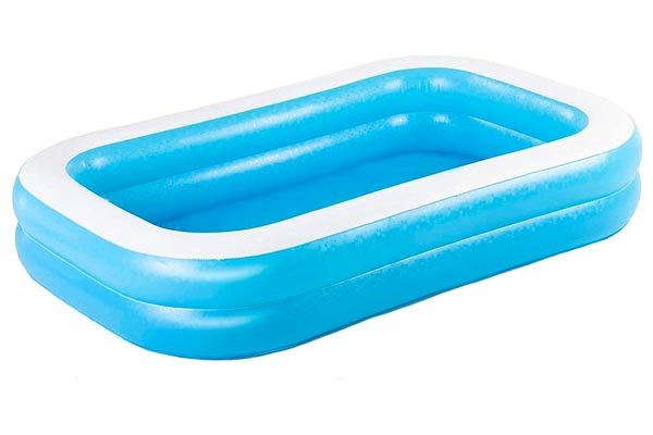 Blue Rectangular Pool