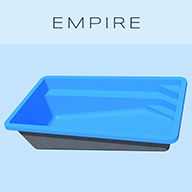 Fibreglass Pool Shape - Empire