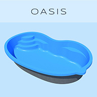 Fibreglass Pool Shape - Oasis