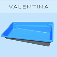 Fibreglass Pool Shape - Valentina