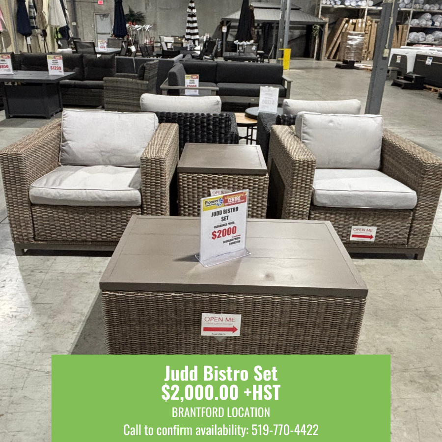 Patio Floor Model Clearance