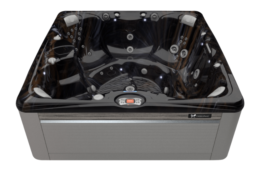 Pioneer Family Pools Hot Tub Side View